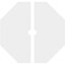 Ekena Millwork Westin Architectural Grade PVC Ceiling Medallion, 34"OD x 3"ID x 13 1/2"C x 1"P, Two-Piece CMP34WN2-03000 - alternate 2